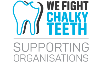 We Fight Chalky Teeth Suporting Organisations Logo